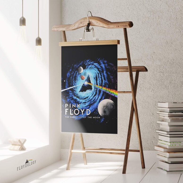 Pink Floyd Black Hole Dark Side Galaxy Poster Pink Floyd Black Hole Dark Side Galaxy Poster