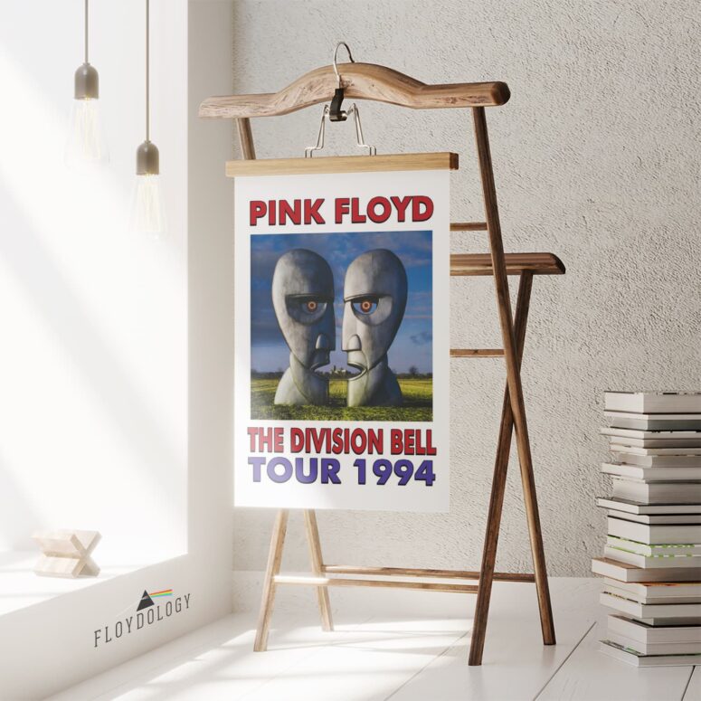 Pink Floyd Division Bell 1994 Tour Vintage Poster Pink Floyd Division Bell 1994 Tour Vintage Poster