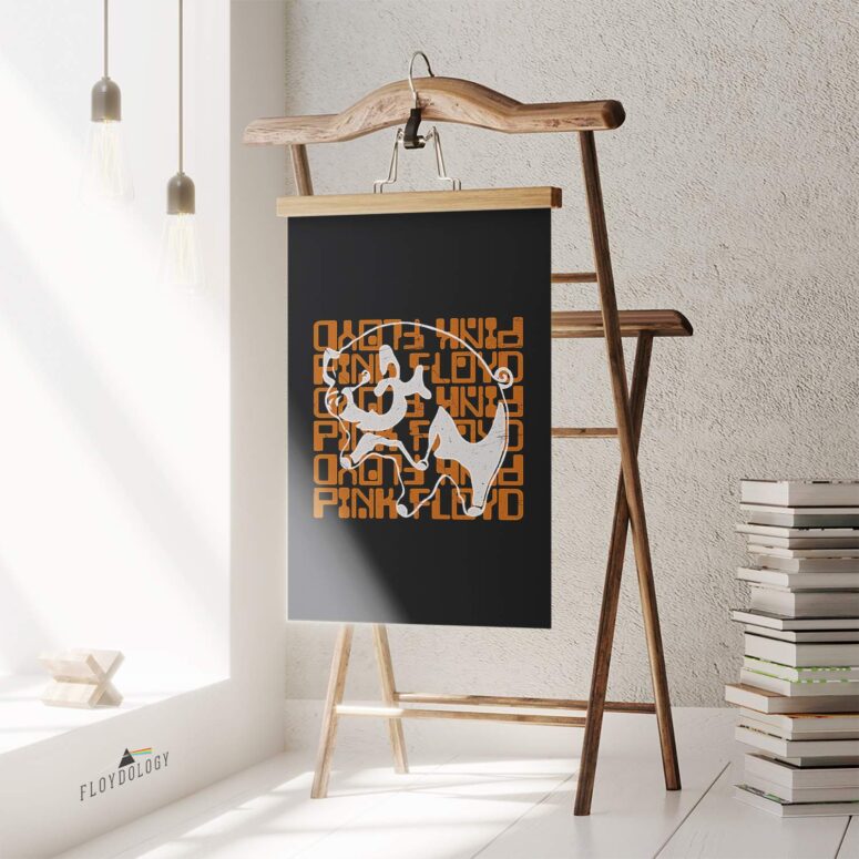 Pink Floyd Drawing Pig Poster