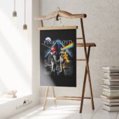 Left2d Backpack Golden Dark Side Of The Moon - OtherBrick