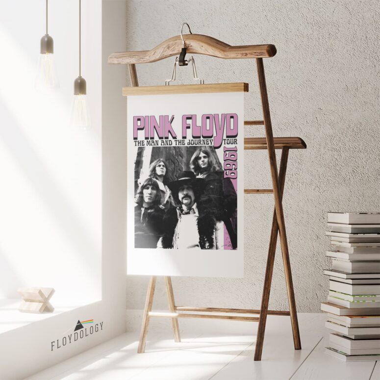 Pink Floyd The Man And The Journey Tour 1969 Vintage Poster Pink Floyd The Man And The Journey Tour 1969 Vintage Poster