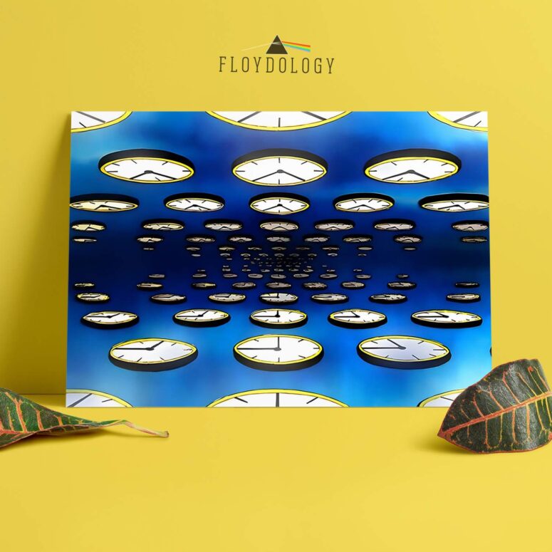 Pink Floyd Time 1972 Poster Pink Floyd Time 1972 Poster
