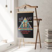 Left2d Backpack Golden Dark Side Of The Moon - OtherBrick