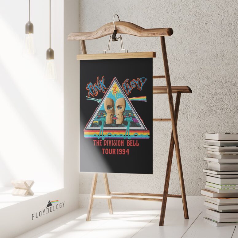 Pink Floyd Vintage Division Bell 1994 Tour Pyramid Poster Pink Floyd Vintage Division Bell 1994 Tour Pyramid Poster