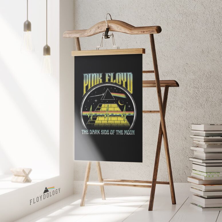 Pink Floyd Vintage Pyramid Dark Side Poster Pink Floyd Vintage Pyramid Dark Side Poster