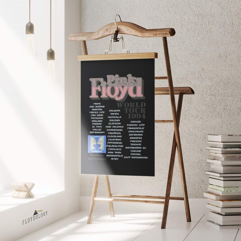 Pink Floyd World Tour 1994 Poster Set of 2 Posters Pink Floyd World Tour 1994 Poster Set of 2 Posters