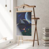 Left2d Backpack Golden Dark Side Of The Moon - OtherBrick