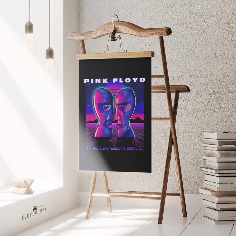 The Division Bell Vaporwave Pink Floyd Poster The Division Bell Vaporwave Pink Floyd Poster