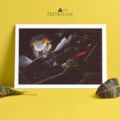 Left2d Backpack Golden Dark Side Of The Moon - OtherBrick