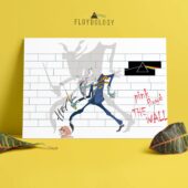 Left2d Backpack Golden Dark Side Of The Moon - OtherBrick