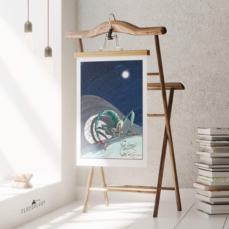 The Wall Scorpion Wife Pink Floyd Poster