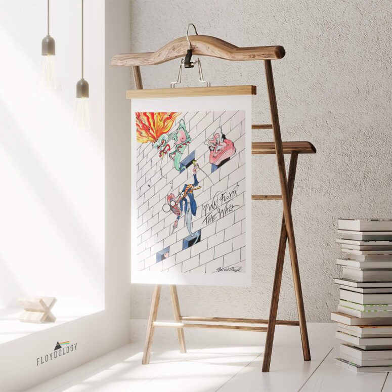 The Wall Wife Mother Teacher and Pink Floyd Poster The Wall Wife Mother Teacher and Pink Floyd Poster