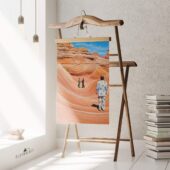 Left2d Backpack Golden Dark Side Of The Moon - OtherBrick