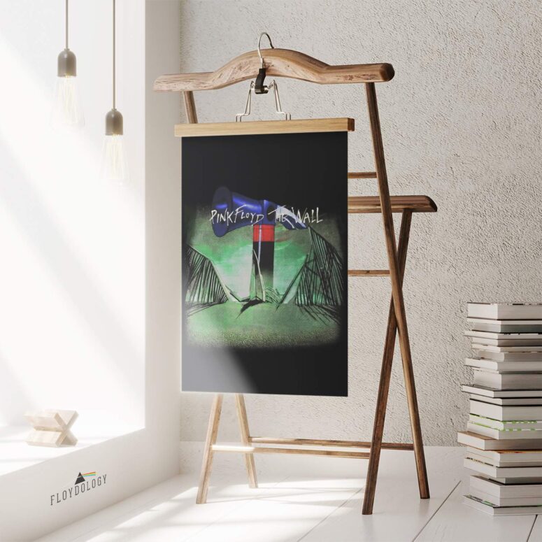 Vintage 90s Pink Floyd The Wall Rock Band Set of 2 Posters Vintage 90s Pink Floyd The Wall Rock Band Set of 2 Posters