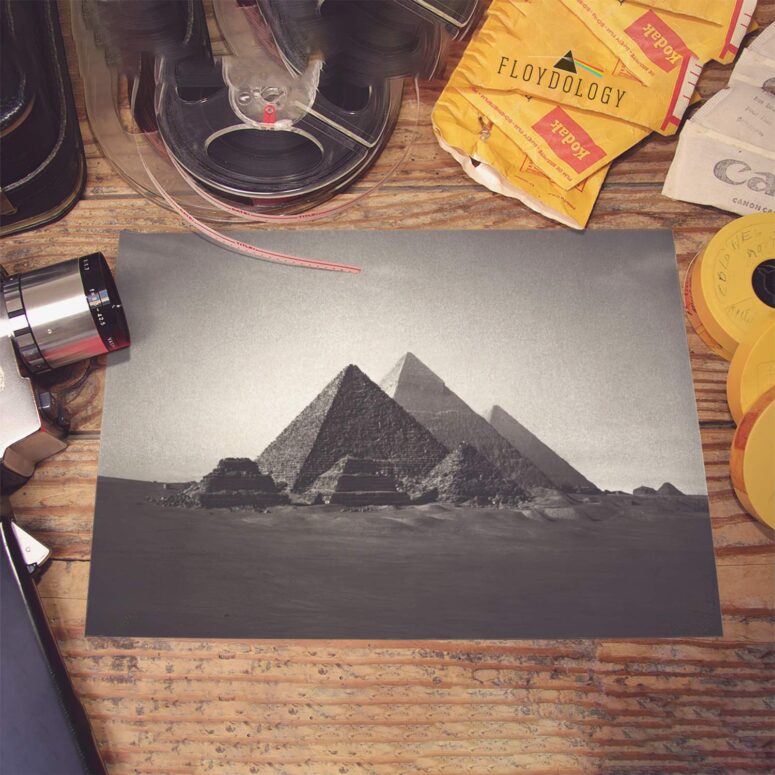 Dark Side Of The Moon Anniversary Pyramids 1973 Pink Floyd Poster Dark Side Of The Moon Anniversary Pyramids 1973 Pink Floyd Poster