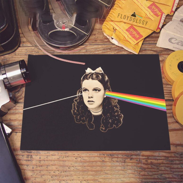 Dark Side Of The Moon and Dorothy Pink Floyd Poster Dark Side Of The Moon and Dorothy Pink Floyd Poster