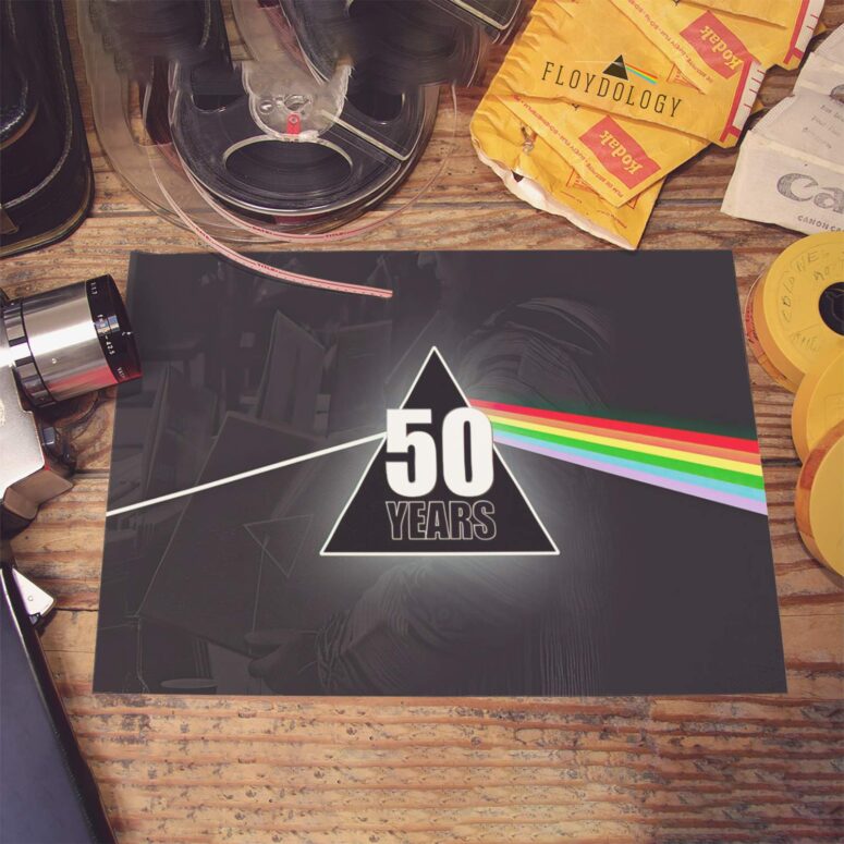 Pink Floyd Dark Side Of The Moon 50 Years Poster Pink Floyd Dark Side Of The Moon 50 Years Poster