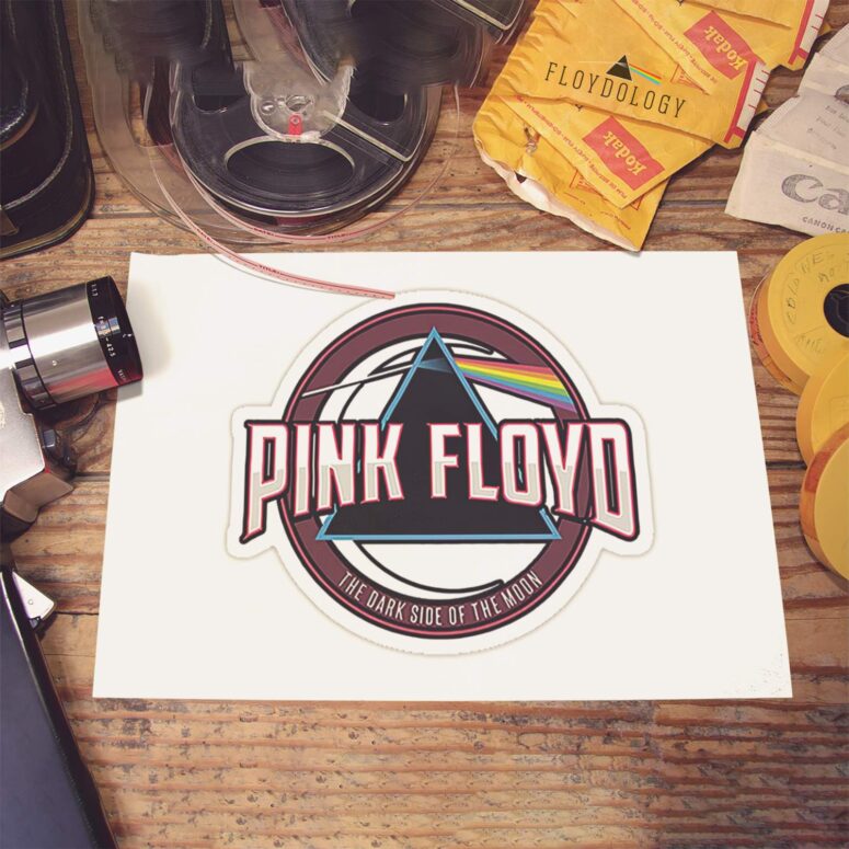 Pink Floyd Dark Side Of The Moon Badge Logo Poster Pink Floyd Dark Side Of The Moon Badge Logo Poster