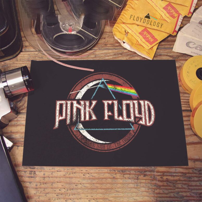 Pink Floyd Distressed Dark Side of the Moon Poster Pink Floyd Distressed Dark Side of the Moon Poster