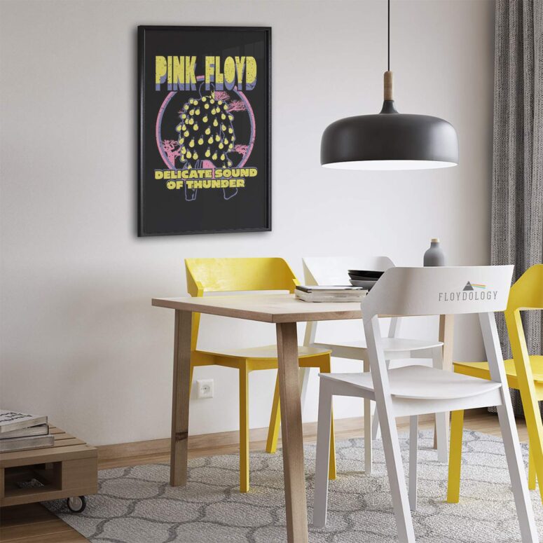 Pink Floyd Eye Catching Delicate Sound Of Thunder Poster Pink Floyd Eye Catching Delicate Sound Of Thunder Poster