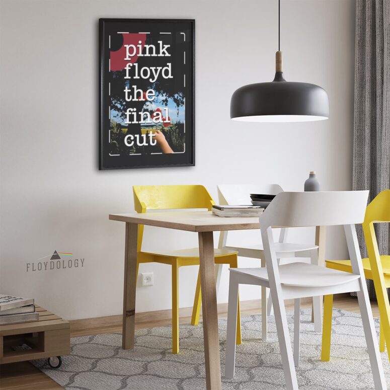 Pink Floyd the Final Cut Album Art Poster
