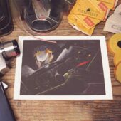 Left2d Backpack Golden Dark Side Of The Moon - OtherBrick