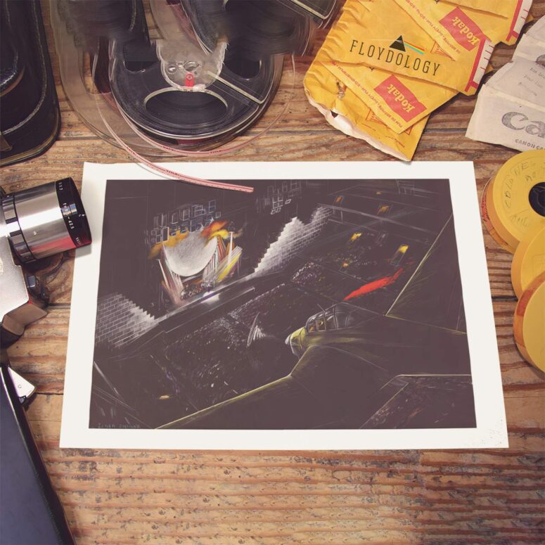 The Stuker Dives Pink Floyd Poster The Stuker Dives Pink Floyd Poster