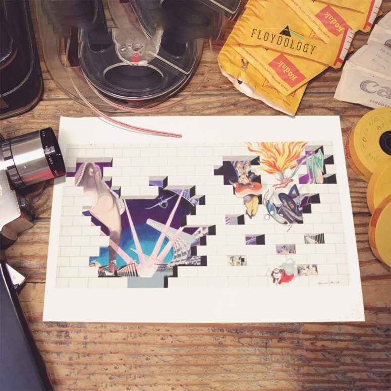 The Wall Album Sleeve Design Pink Floyd Poster The Wall Album Sleeve Design Pink Floyd Poster