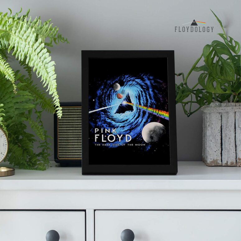 Pink Floyd Black Hole Dark Side Galaxy Poster Pink Floyd Black Hole Dark Side Galaxy Poster