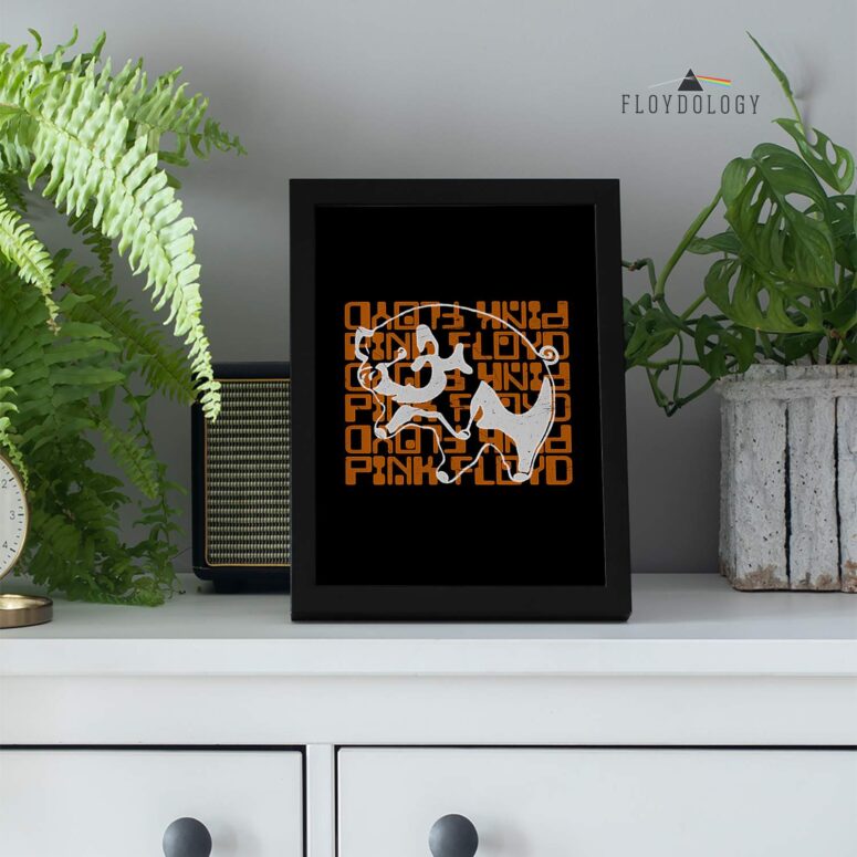 Pink Floyd Drawing Pig Poster