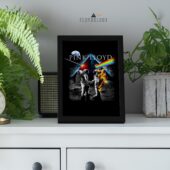 Left2d Backpack Golden Dark Side Of The Moon - OtherBrick