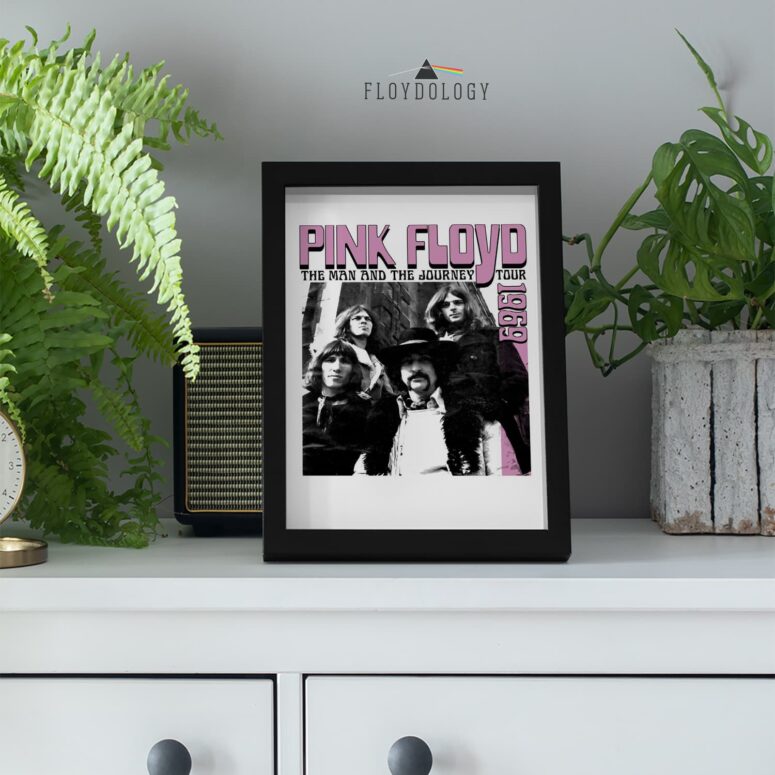 Pink Floyd The Man And The Journey Tour 1969 Vintage Poster Pink Floyd The Man And The Journey Tour 1969 Vintage Poster