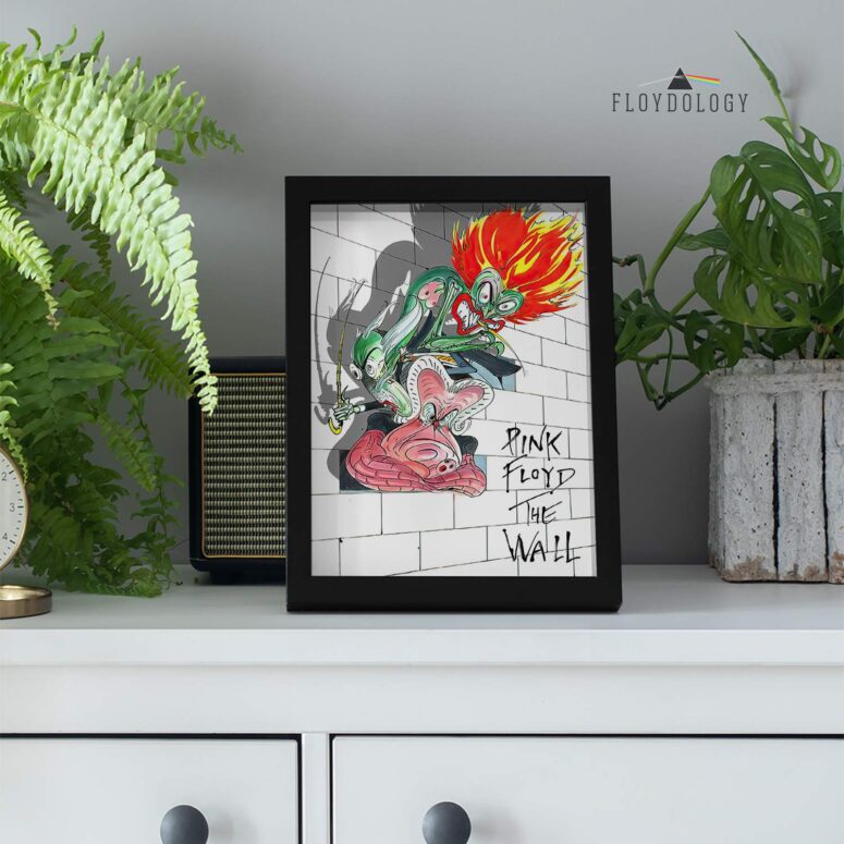 Pink Floyd The Wall 1982 Poster