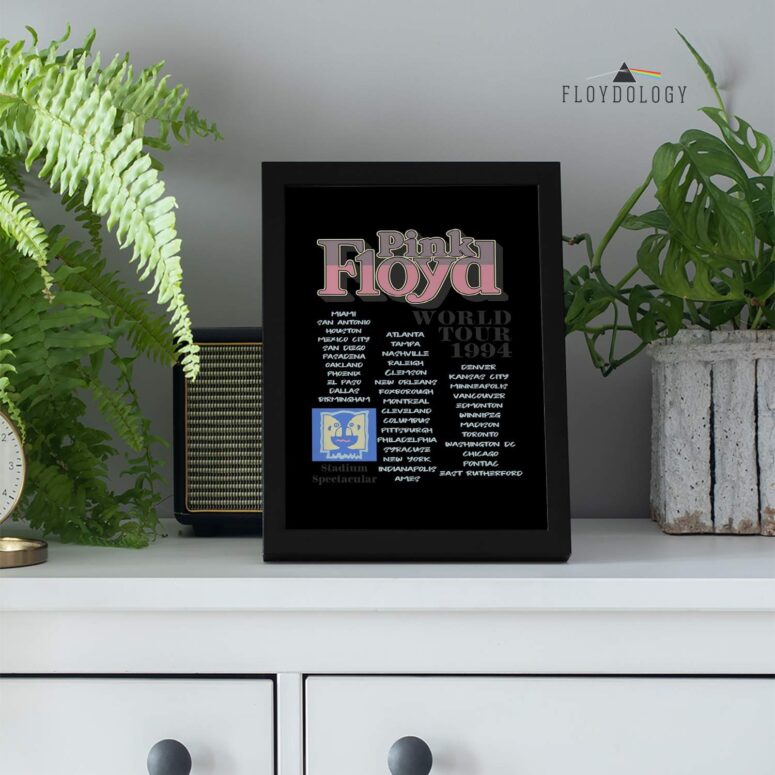 Pink Floyd World Tour 1994 Poster Set of 2 Posters Pink Floyd World Tour 1994 Poster Set of 2 Posters