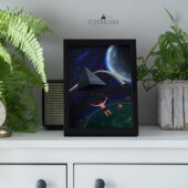 Left2d Backpack Golden Dark Side Of The Moon - OtherBrick