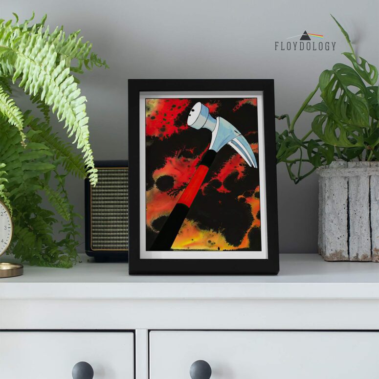 The Wall Hammer and Sky Pink Floyd Poster The Wall Hammer and Sky Pink Floyd Poster