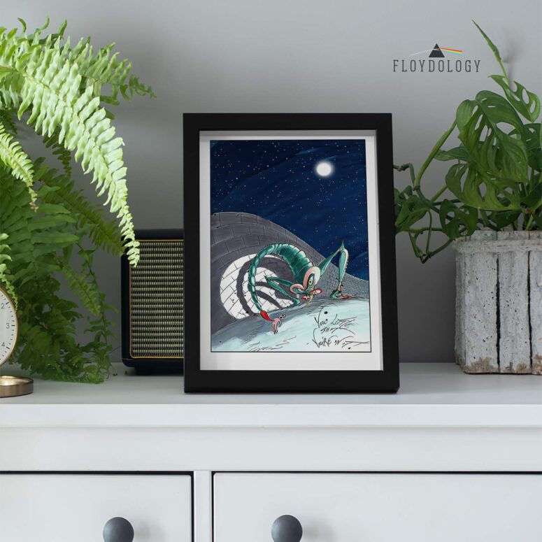 The Wall Scorpion Wife Pink Floyd Poster