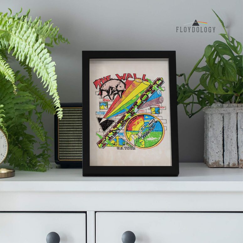 The Wall US Tour Sketch Pink Floyd Poster
