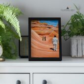 Left2d Backpack Golden Dark Side Of The Moon - OtherBrick