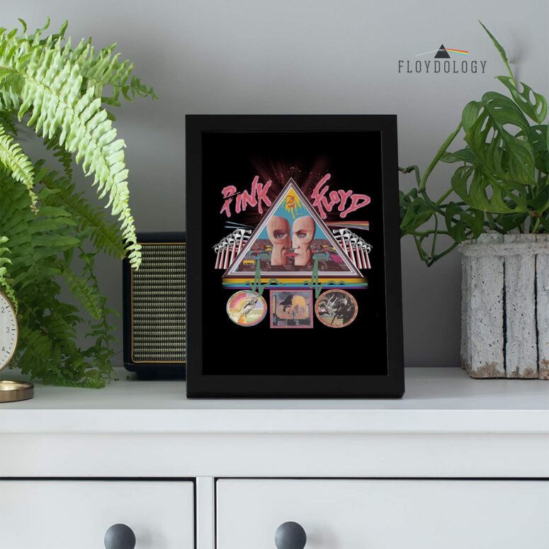 Vintage 1994 Tour The Division Bell Pink Floyd Rock Poster