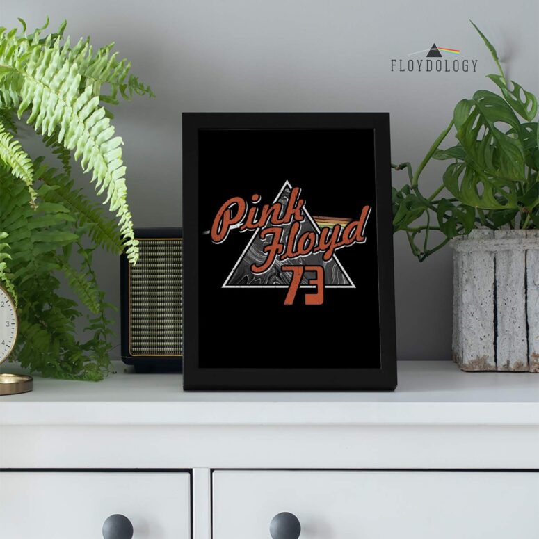Vintage US Tour 1937 Pink Floyd Eye Catching Dark Side Poster