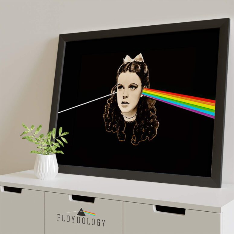 Dark Side Of The Moon and Dorothy Pink Floyd Poster Dark Side Of The Moon and Dorothy Pink Floyd Poster