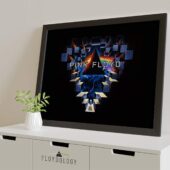 Left2d Backpack Golden Dark Side Of The Moon - OtherBrick