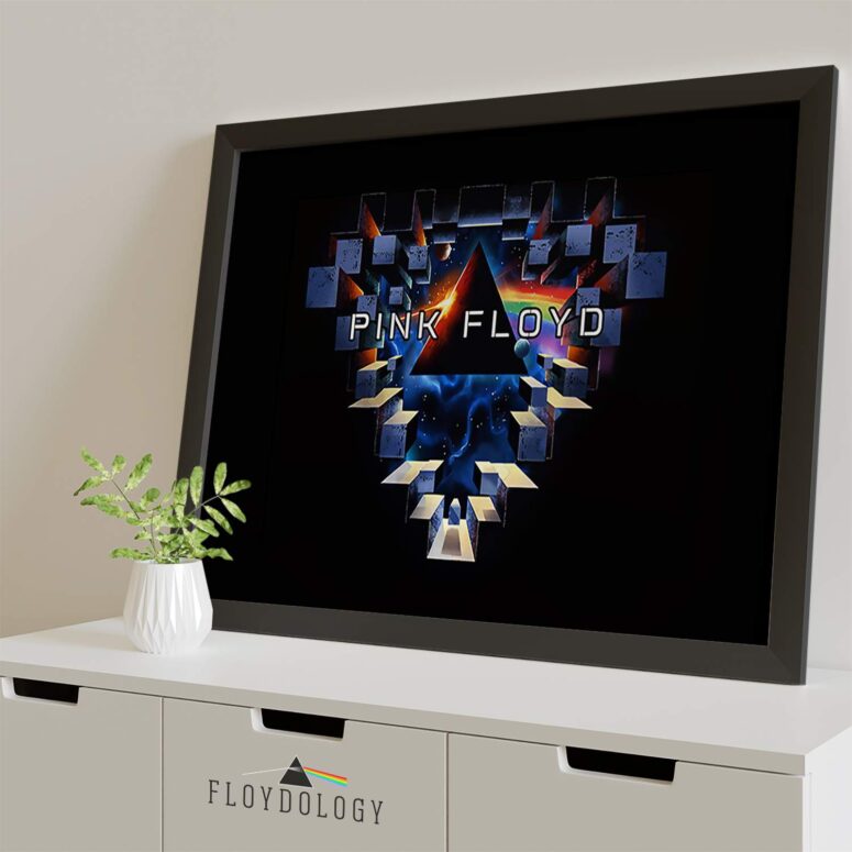Pink Floyd DSOTM Galaxy Space Window Poster Pink Floyd DSOTM Galaxy Space Window Poster