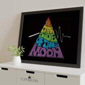 Left2d Backpack Golden Dark Side Of The Moon - OtherBrick