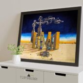 Left2d Backpack Golden Dark Side Of The Moon - OtherBrick