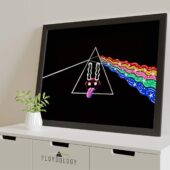 Left2d Backpack Golden Dark Side Of The Moon - OtherBrick