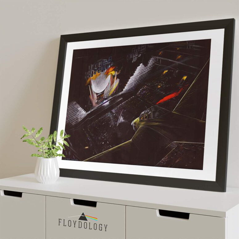 The Stuker Dives Pink Floyd Poster The Stuker Dives Pink Floyd Poster