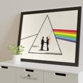 Left2d Backpack Golden Dark Side Of The Moon - OtherBrick