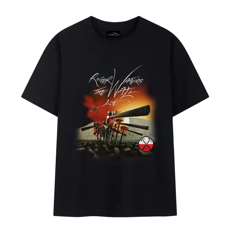 Roger Waters The Wall Live 2013 Tour Europe Pink Floyd Shirt Roger Waters The Wall Live 2013 Tour Europe Pink Floyd Shirt